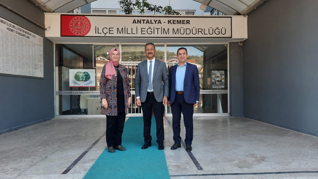 Bakanlığımız Destek Hizmetleri Genel Müdürlüğü Şube Müdürü Sn Muammer SOYLU, Müdürlüğümüzü Ziyaret Etti.