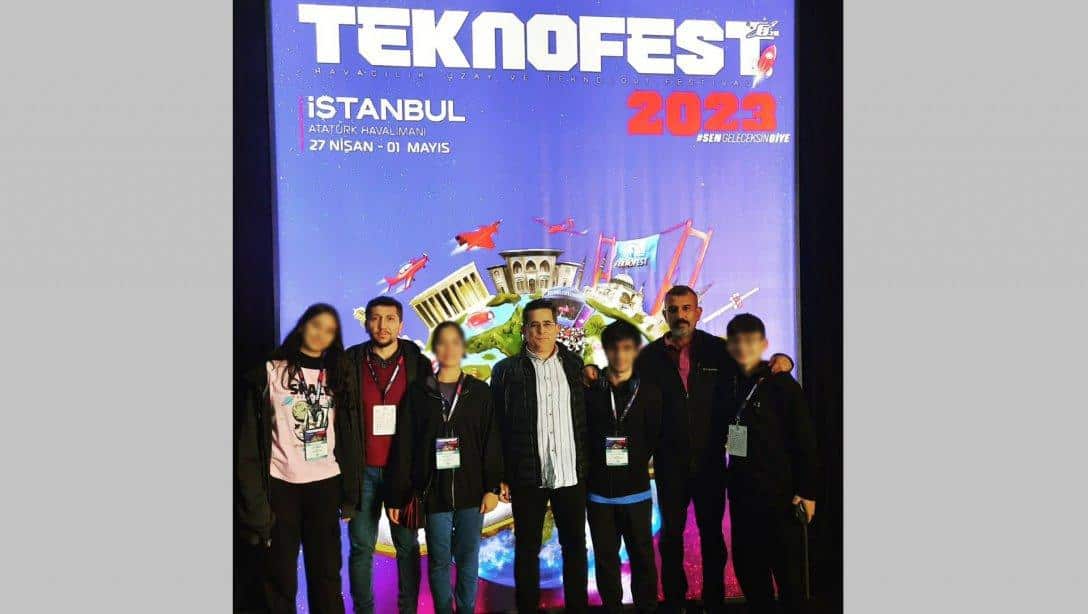 Göynük Fen Lisesi Öğrencilerimiz Teknofest 2023'e Katıldılar.