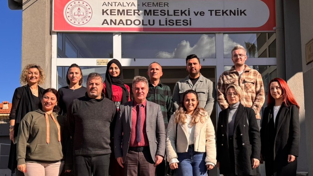 KEMER TURİZİM MESLEK LİSEMİZE  5 MESLEK ÖĞRETMENİ ATANDI