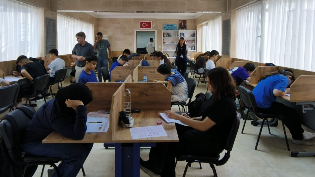 KEMER HALK EĞİTİM MERKEZİNDE LGS 'YE ADIM ADIM PROGRAMI